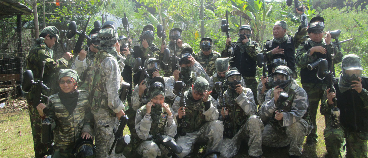 Paintball Bali Jimbaran Hill Activities Village